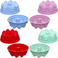 Від 2 шт. Форма силіконова "Кекс" мікс  X3-129, 21*8,5см купити дешево оптом в інтернет-магазині