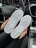 Жіночі кросівки кеди Adidas Forum Low 84 New весна-осінь повсякденні (білі шкіра). Живе фото, фото 8