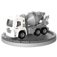 Игрушка DIY TOYS Бетономешь Pull-Back с мир,звук эф,движен. част(белая кабин)