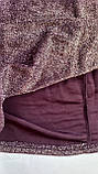 Плаття люрекс фіолетове жіноче міні, фото 3