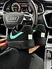 Жіночі кросівки Nike Air Force 1 Low Tiffany Black Mint Найк Аір Форс Тіффані чорні нубук демісезон, фото 9
