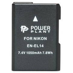 Акумулятор PowerPlant Nikon EN-EL14 Chip 1050 mAh (DV00DV1290)