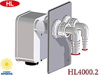 HL4000.2 Комплект для присоединения 2 стиральных машин, подходит к сифону HL4000.0