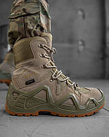Армійські черевики койот, зимові військові берці LOWA, тактичні черевики зсу, зимові теплі берці