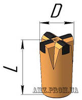 Коронка буровая БКПМ-КМ 30-32х22