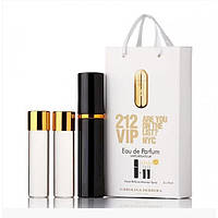 Carolina Herrera 212 Vip Woman edp 3x15ml - Trio Bag