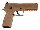 Пневматичний пістолет Sig Sauer Air P320 Coyote Tan Blowback, фото 2