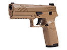 Пневматичний пістолет Sig Sauer Air P320 Coyote Tan Blowback, фото 4