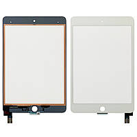 Тачскрин (сенсор) Apple iPad Mini 5 A2133 A2124 A2126 A2125 белый OCA Pro с пленкой