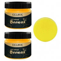 Натуральный полироль для дерева BeeWax из пчелиного воска 80g