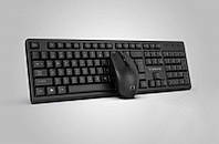Компьютерная клавиатура с мышкой Dimao DT5110. Набор офисная клавиатура и мышка англ раскладка