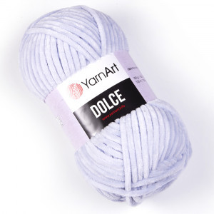 Пряжа плюшева YarnArt Dolce, Сіро-блакитний №776, (Ярнарт Дольче) 100гр., 120м. нитки для в'язання
