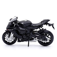 Модель мотоцикла Yamaha YZF-R1 масштаб: 1:18. Іграшковий мотоцикл Ямаха Р1 чорний