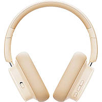 Наушники Baseus Bowie H1i Noise-Cancelling Wireless Headphones Beige (A00050402223-00) [98487]