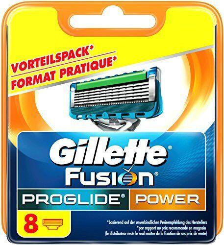 Змінні касети для гоління Gillette Fusion Proglide Power (8 шт. в пакованні)