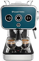 Кофеварка Russell Hobbs рожковая Distinctions Ocean 26451-56