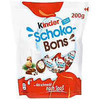 Цукерки Kinder Schoko-Bons шоколад Кіндер Шоко Бонс