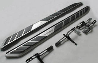 Модельні бічні пороги Audi Q3 2011+ г.в. Аудіок'ю3