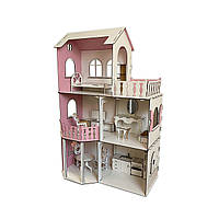 Кукольный дом для барби 104 см, домик для кукол barbie