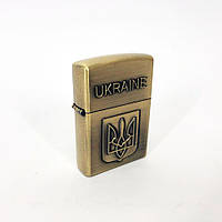 Сувенирные зажигалки герб Украины 4410, Оригинальная зажигалка в подарок, Зажигалки подарки GC-133 для мужчин