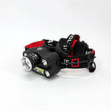 Налобний ліхтар на голову, Налобний ліхтар з ремінцем на голову Перезарядний Head Lamp GO-28, фото 5