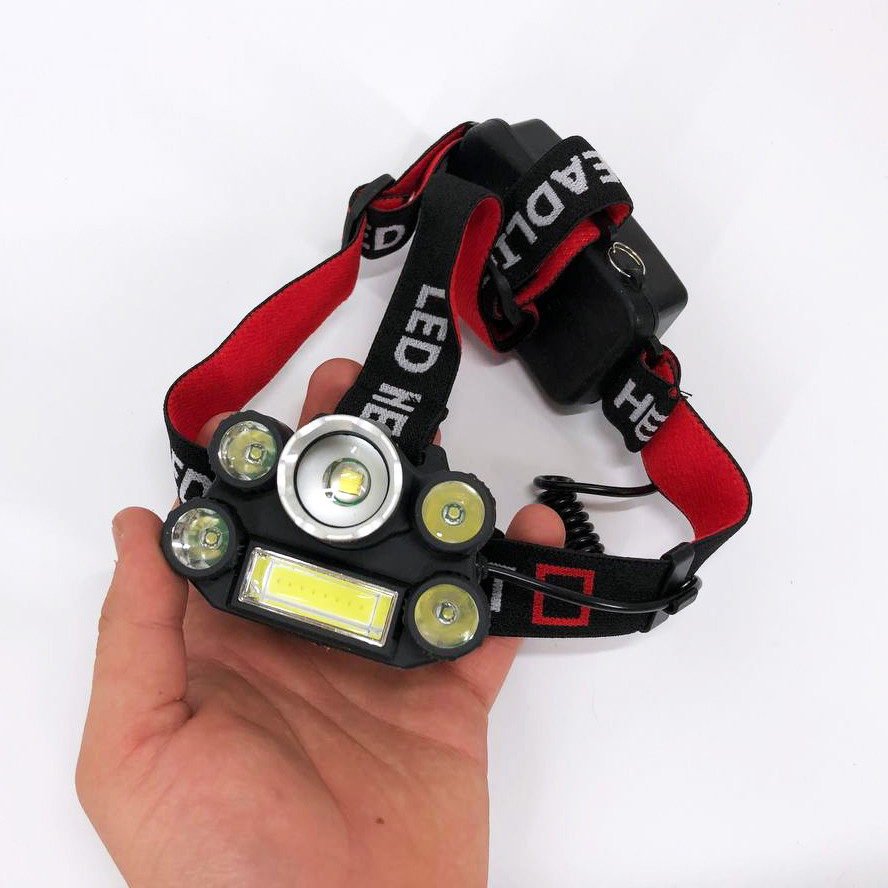 Налобний ліхтар на голову, Налобний ліхтар з ремінцем на голову Перезарядний Head Lamp GO-28, фото 1