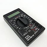 Тестер професійний Digital DT-832, Цифровий вимірювач напруги та опору, Мультиметри портативні LP-70, фото 6