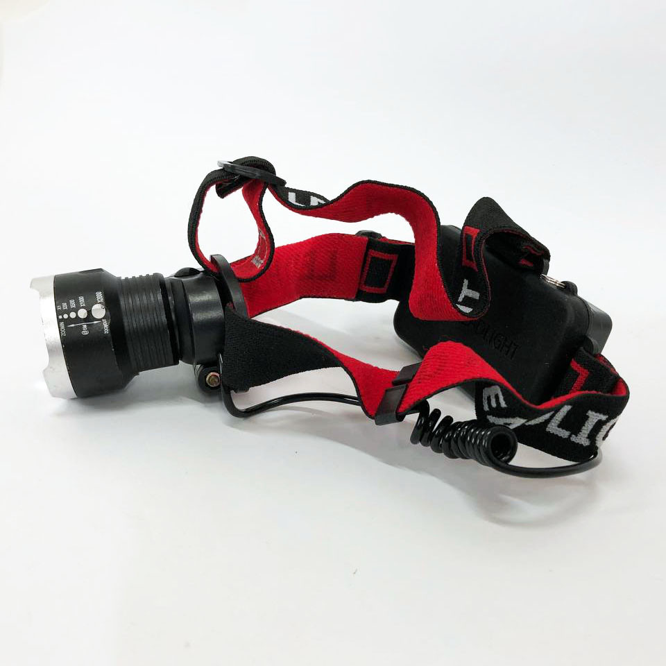 Ліхтар на голову для бігу, Акумуляторний ліхтар на голову із зарядним пристроєм, Налобна лампа OV-57, фото 1