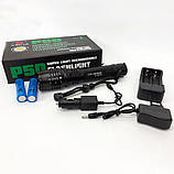 Ліхтар протиударний водонепроникний, Тактичний ліхтар з діодом Потужний світлодіодний FB-18, фото 3