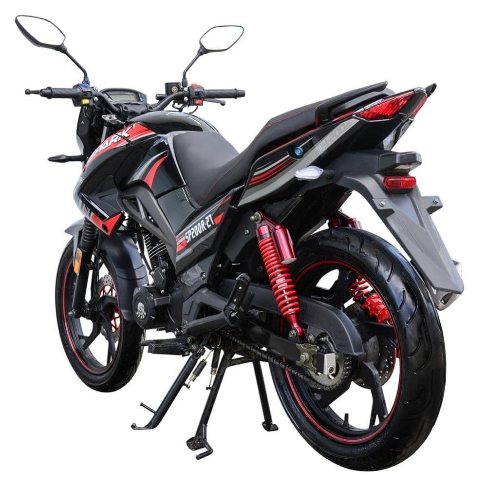 Мотоцикл кроссовый SP200R-27 Spark бензиновый 197 куб.см, дуплексная рама Черный - фото 4 - id-p2056734760