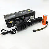 Пило-вологозахищений ударостійкий ліхтар Bailong BL-G200-P360, Яскравий світлодіодний потужний ліхтар HF-95, фото 3