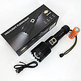 Пило-вологозахищений ударостійкий ліхтар Bailong BL-G200-P360, Яскравий світлодіодний потужний ліхтар HF-95, фото 9