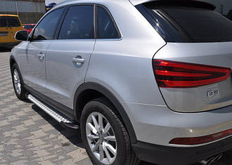 Бічні пороги "X5-тип" Audi Q3 2011+ Ауді к'ю3 
