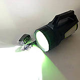 Освітлення для кемпінгу T100A-10W+2COB, Кемпінгова розкладна лампа світлодіодна, Ліхтар прожектор VQ-14, фото 6