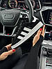 Чоловічі кросівки Adidas Campus Black White Адідас Кампус чорно білі замшеві демісезон, фото 9