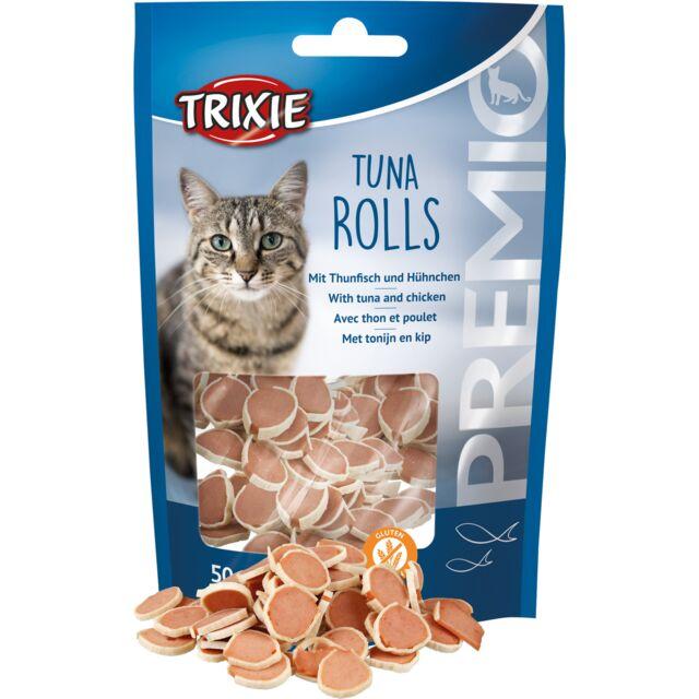 Ласощі для котів Premio Tuna Rolls з тунцем і куркою 50г Trixie TX-42732