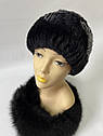 ШАПКА ЖІНОЧА З ХУТРА КРОЛИКА-РЕКСА, фото 7