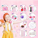 Б'юті кейс дитячої косметики Русалка, лаки, тіні, помади., фото 6