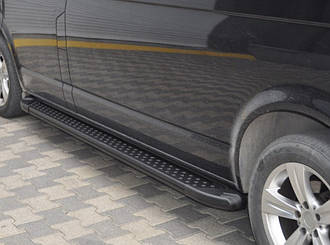 Бічні пороги "Allmond Black" Audi Q5 2008+ Аудіок'ю5 