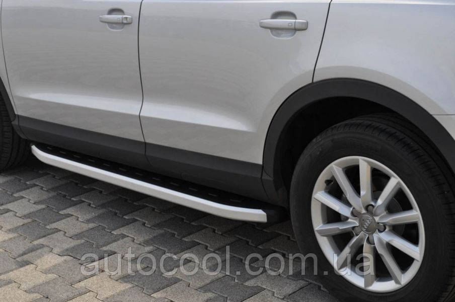 Бічні пороги "Fullmond" Audi Q3 2011+ Ауді к'ю3 