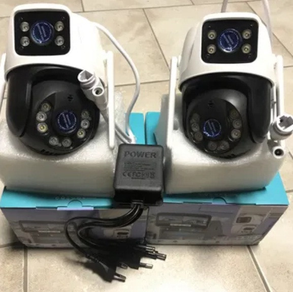 Камера відеоспостереження P6-QQ6 Icsee 8mp вулична відеокамера 8mp