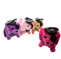 М'яка іграшка собака Пірат гавкає та танцює