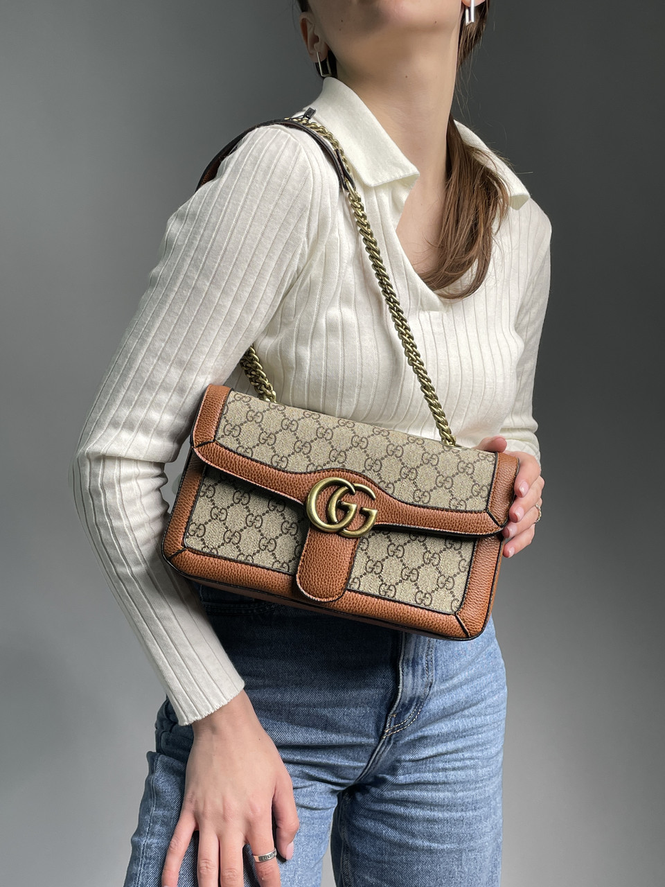 Gucci large marmont clearance