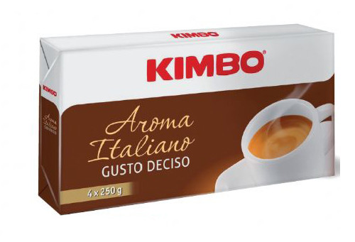 Кава мелена Kimbo Aroma Italiano Gusto Deciso Quattro 1 кг.