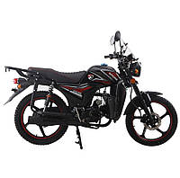 Мотоцикл бензиновий SP125C-2AMW Spark кросовий 125 куб.см, дуплексна рама Чорний