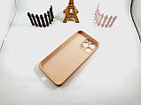 Чохол Silicone Case для Iphone 16 Pro Max пудровий, силіконовий чохол на АйФОН 16 ПРО МАКС (05 Pink sand), фото 7