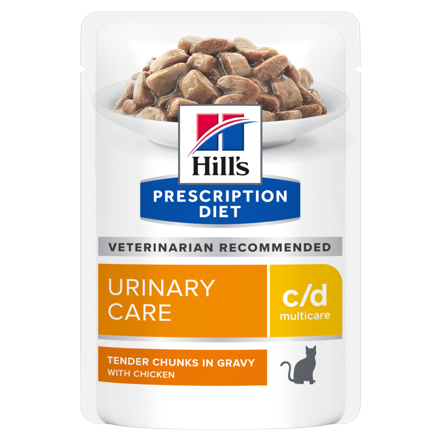 Вологий лікувальний корм для котів Hill's Prescription Diet c/d догляд за сечовидільною системою 85 г