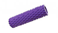 Масажер рулон для йоги MS 1836 матеріал EVA (Фіолетовий)