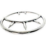 Фіксатор для бондажу підвісне кільце з шипами з нержавіючої сталі діаметром 20 см, фото 2