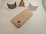 Чохол Silicone Case для Iphone 15 Plus пудровий (05 Pink sand), силіконовий чохол на айфон 15+ плюс пудровий, фото 8